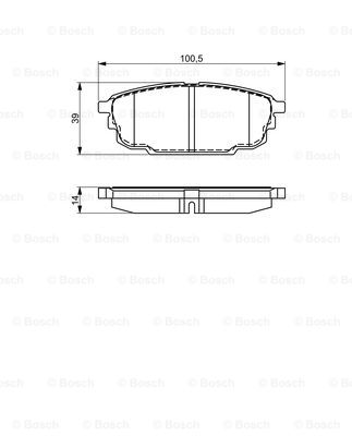 BOSCH 0 986 495 320 Brake...