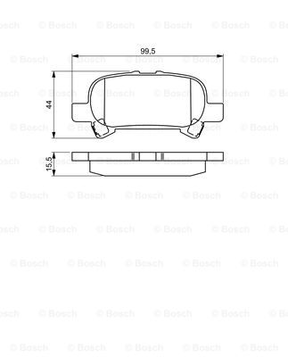 BOSCH 0 986 495 322 Brake...