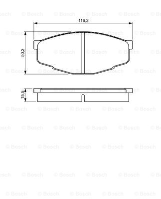 BOSCH 0 986 495 331 Brake...