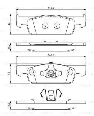 BOSCH 0 986 495 334 Kit...