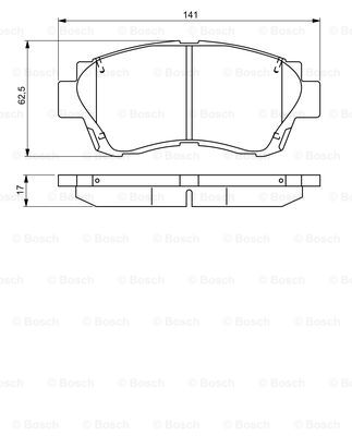 BOSCH 0 986 495 341 Brake...