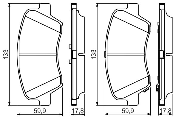 BOSCH 0 986 495 343 Kit...