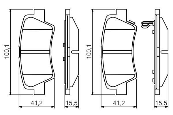 BOSCH 0 986 495 351 Brake...