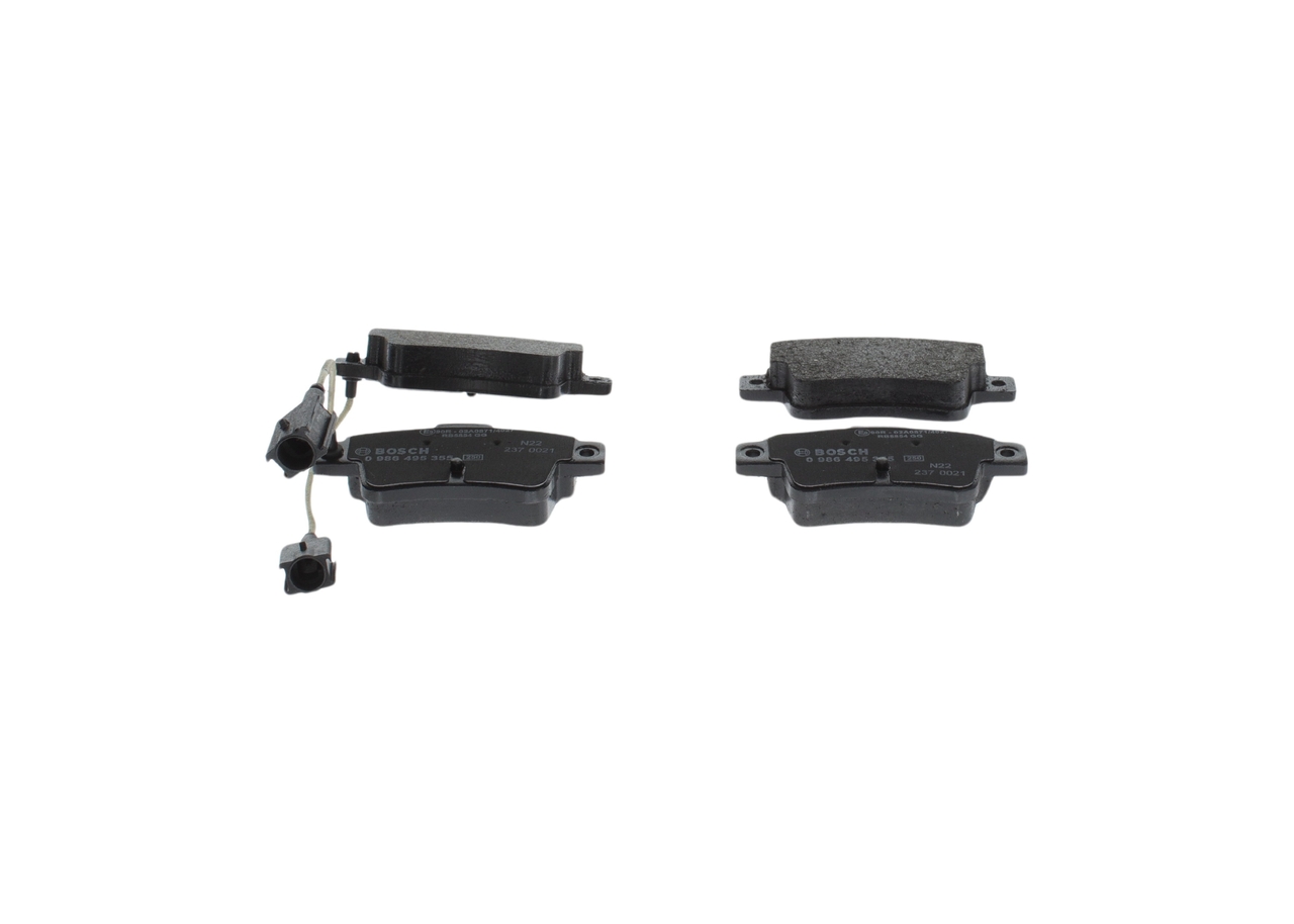 BOSCH 0 986 495 355 Bremsbelagsatz, Scheibenbremse