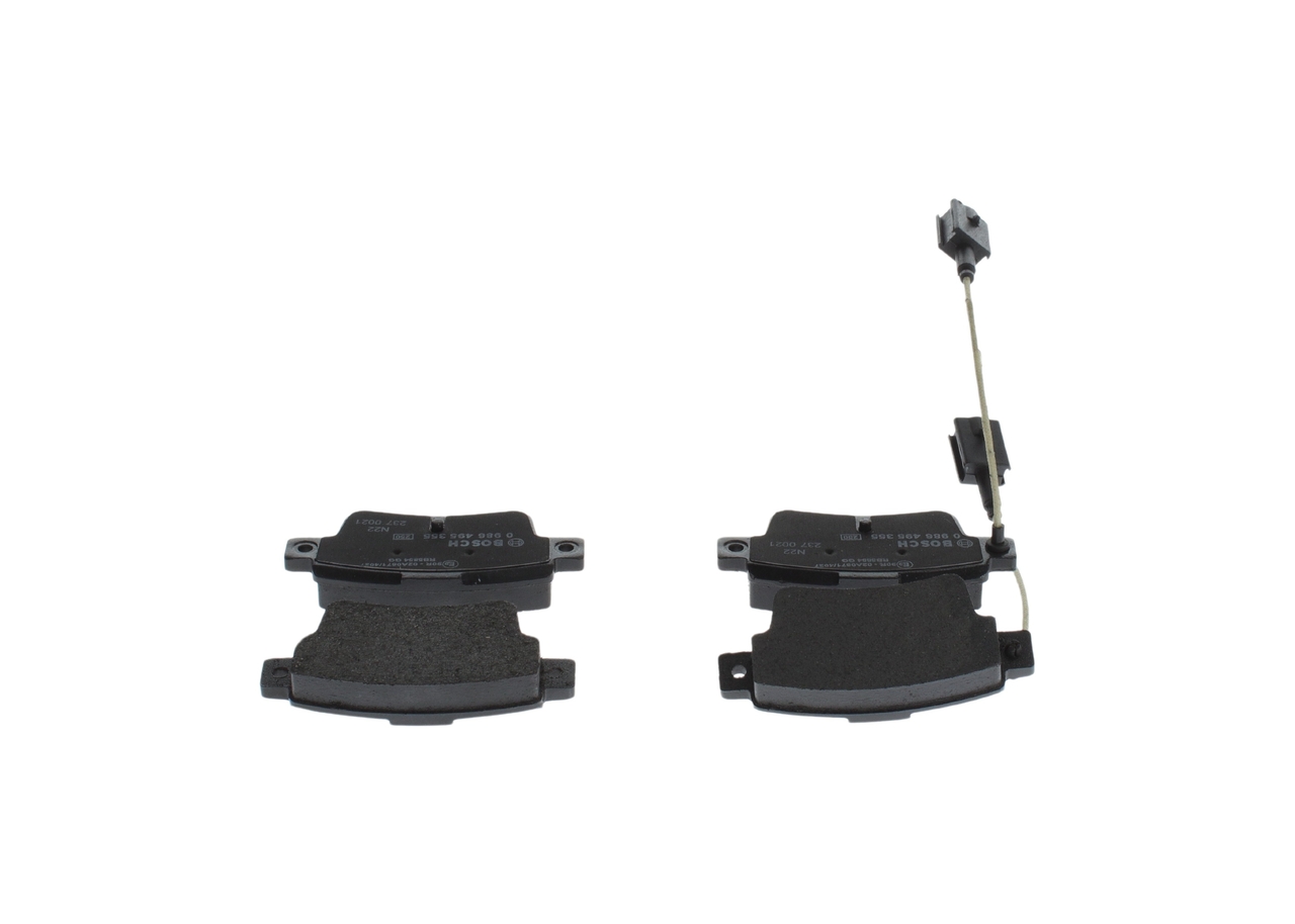 BOSCH 0 986 495 355 Bremsbelagsatz, Scheibenbremse