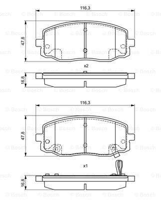 BOSCH 0 986 495 377 Brake...