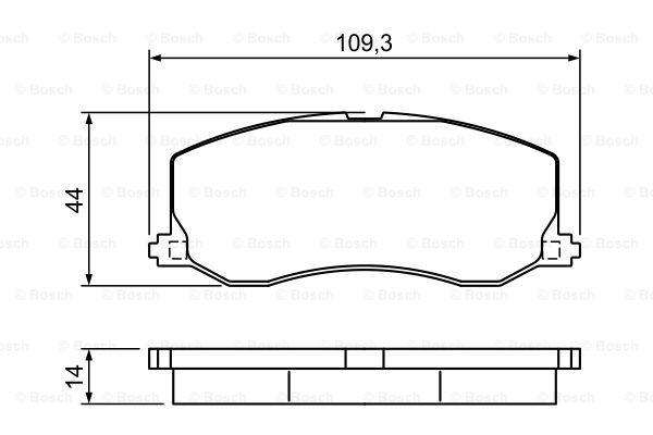 BOSCH 0 986 495 382 Brake...