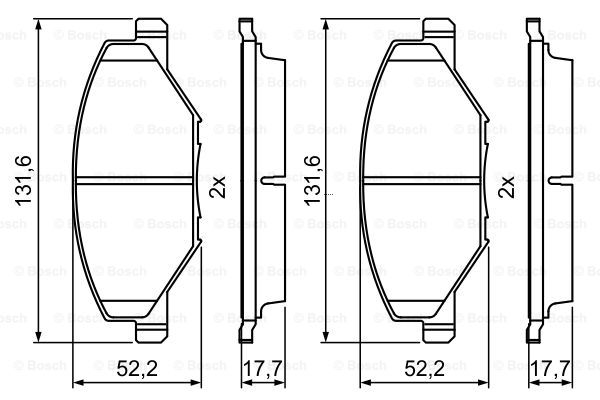 BOSCH 0 986 495 390 Kit...