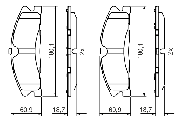 BOSCH 0 986 495 399 Brake...