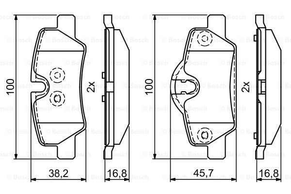 BOSCH 0 986 495 400 Kit...