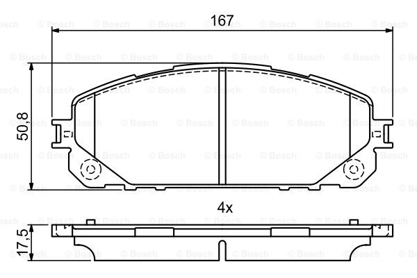 BOSCH 0 986 495 404 Kit...