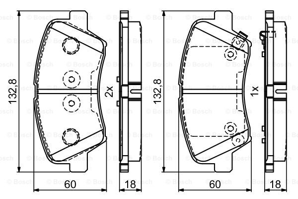 BOSCH 0 986 495 410 Brake...