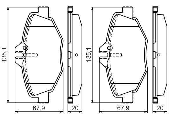 BOSCH 0 986 495 433 Brake...