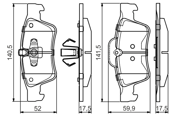 BOSCH 0 986 495 438 Brake...