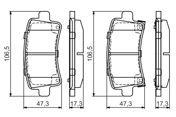 BOSCH 0 986 495 444 Brake...