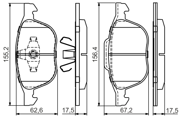 BOSCH 0 986 495 450 Brake...