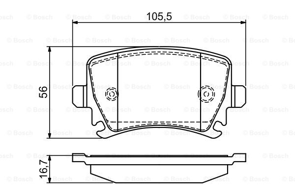 BOSCH 0 986 495 453 Brake...