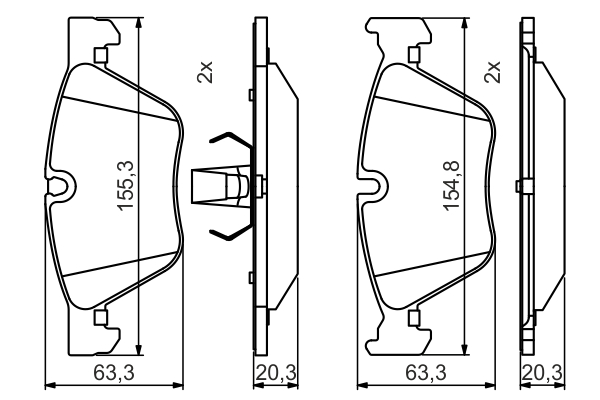 BOSCH 0 986 495 480 Brake...