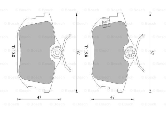 BOSCH 0 986 505 003 Brake...