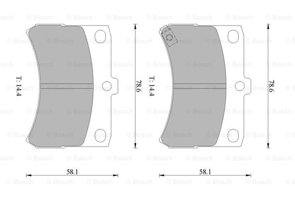 BOSCH 0 986 505 004 Brake...