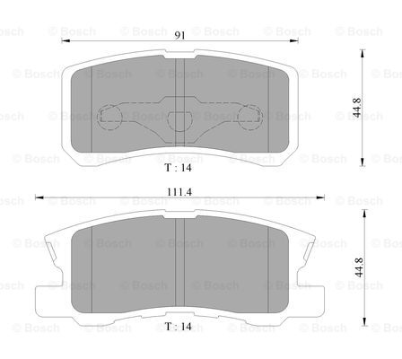 BOSCH 0 986 505 079 Brake...