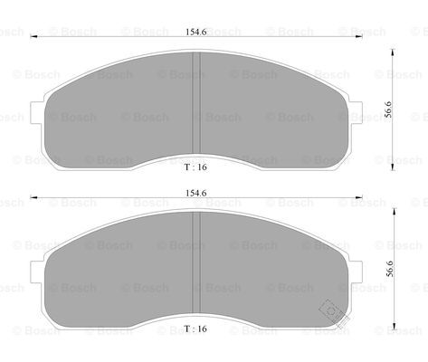 BOSCH 0 986 505 096 Brake...