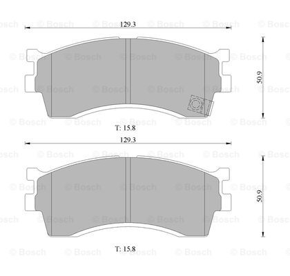 BOSCH 0 986 505 097 Brake...