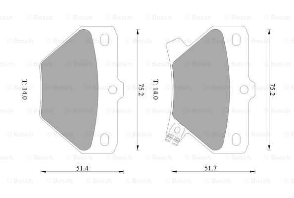 BOSCH 0 986 505 226 Brake...