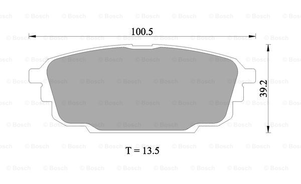 BOSCH 0 986 505 227 Brake...