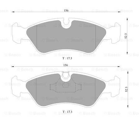 BOSCH 0 986 505 249 Brake...