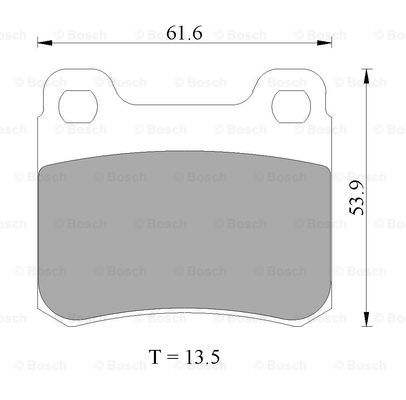 BOSCH 0 986 505 269 Brake...