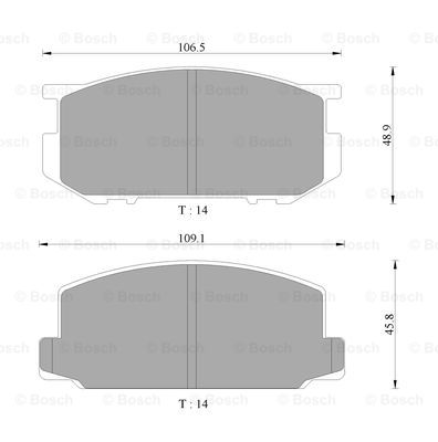 BOSCH 0 986 505 321 Brake...