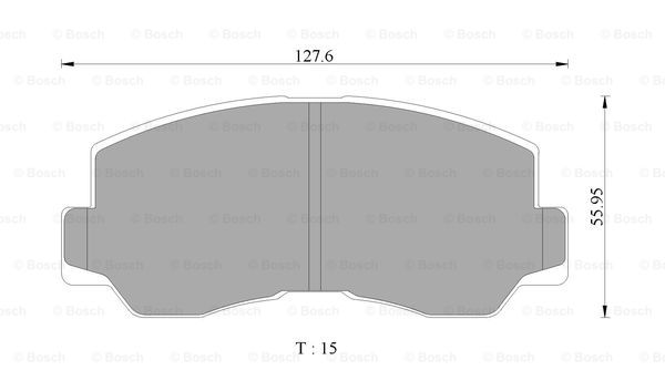 BOSCH 0 986 505 330 Brake...