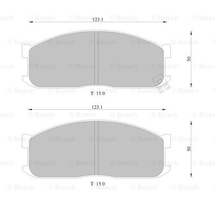 BOSCH 0 986 505 346 Brake...