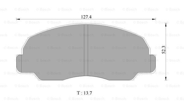 BOSCH 0 986 505 350 Brake...