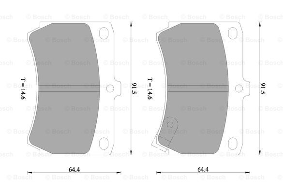 BOSCH 0 986 505 355 Brake...