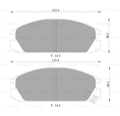 BOSCH 0 986 505 357 Brake...