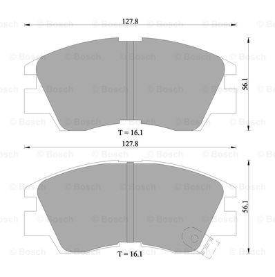 BOSCH 0 986 505 360 Brake...