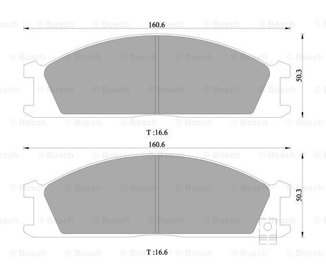 BOSCH 0 986 505 363 Brake...