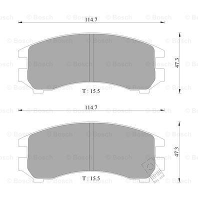 BOSCH 0 986 505 375 Brake...