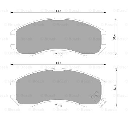 BOSCH 0 986 505 378 Brake...