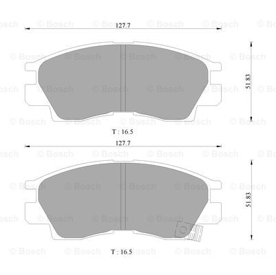 BOSCH 0 986 505 396 Brake...