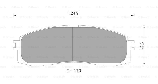 BOSCH 0 986 505 398 Brake...