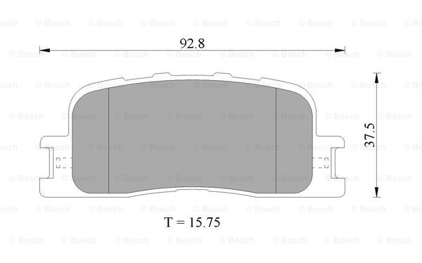 BOSCH 0 986 505 403 Brake...