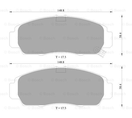 BOSCH 0 986 505 404 Brake...