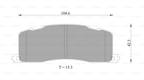 BOSCH 0 986 505 409 Brake...