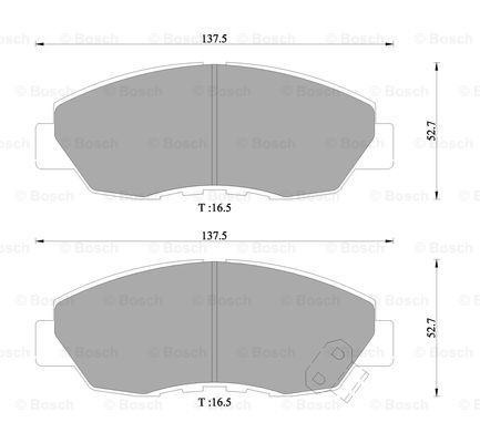 BOSCH 0 986 505 627 Brake...