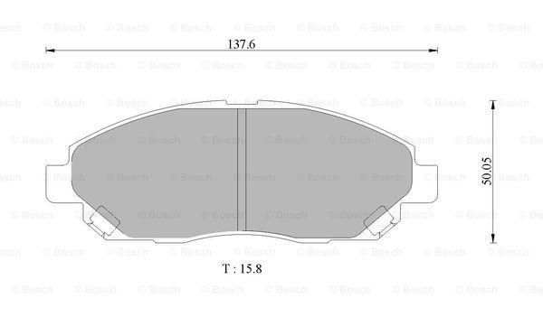 BOSCH 0 986 505 654 Brake...