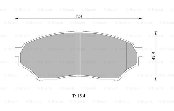 BOSCH 0 986 505 669 Brake...