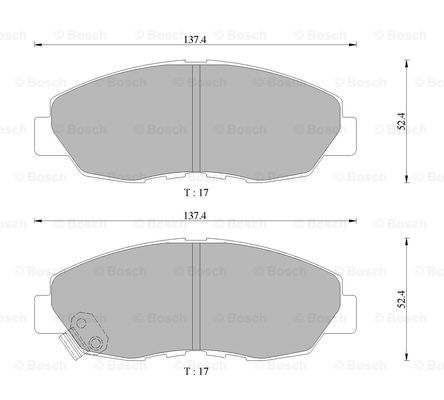 BOSCH 0 986 505 674 Brake...